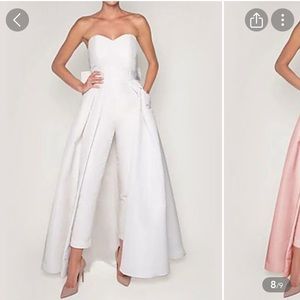 Light in the Box jumpsuit with detachable train